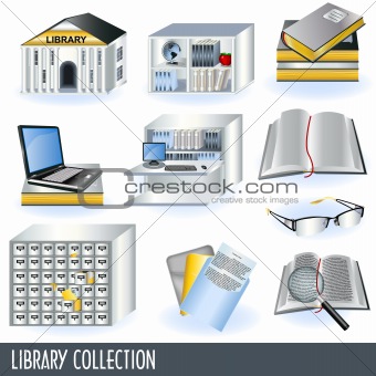 Library Building Icon