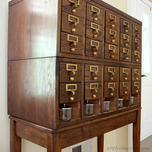 Library Card Cabinet