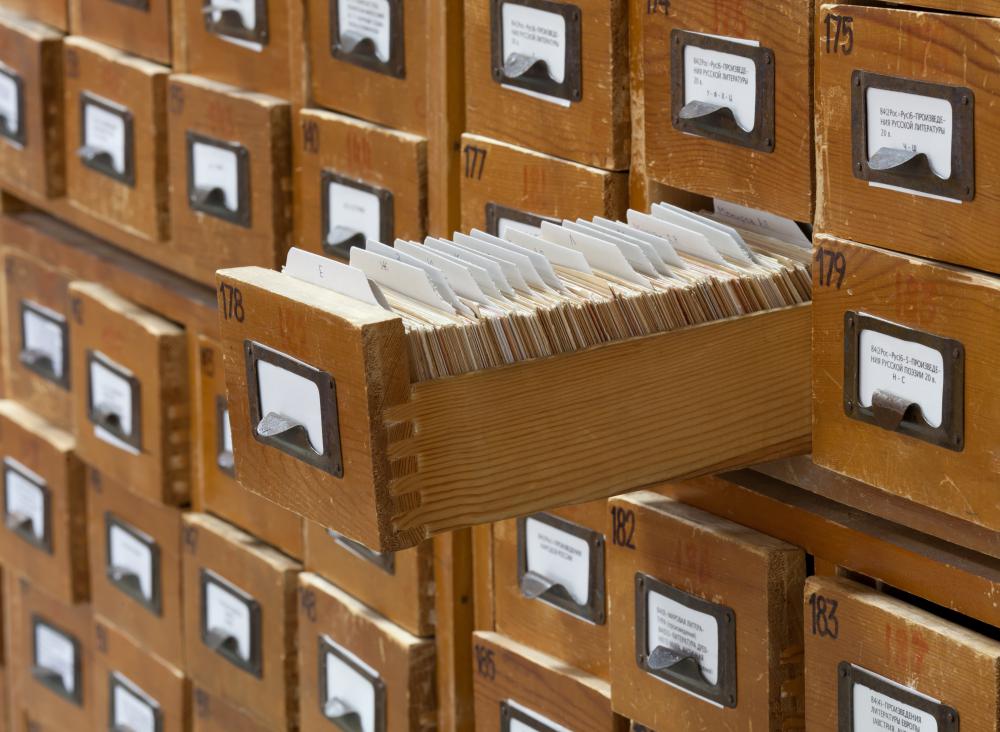 Library Card Catalog