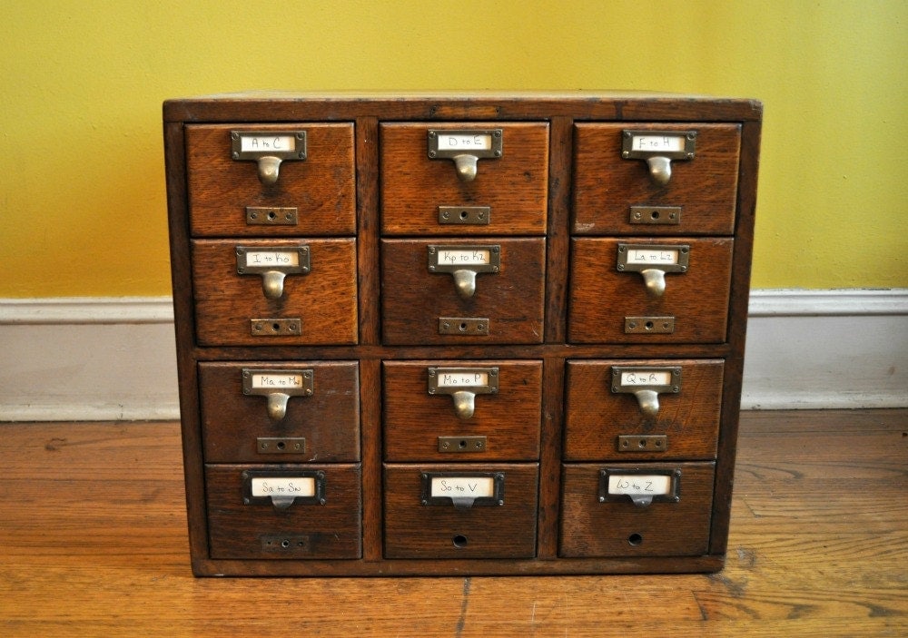 Library Card Catalog