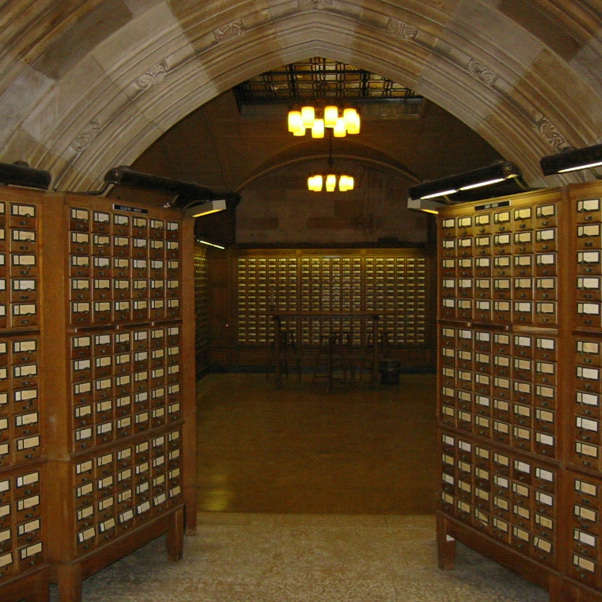 Library Card Catalog Format