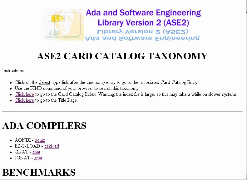 Library Card Catalog Format