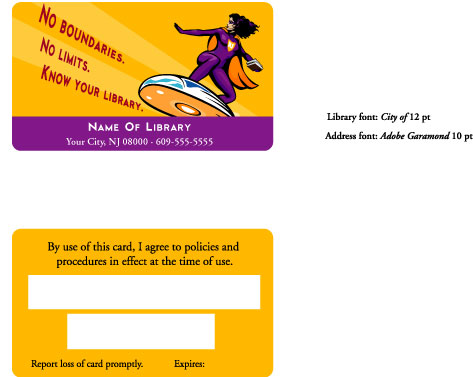 Library Card Design