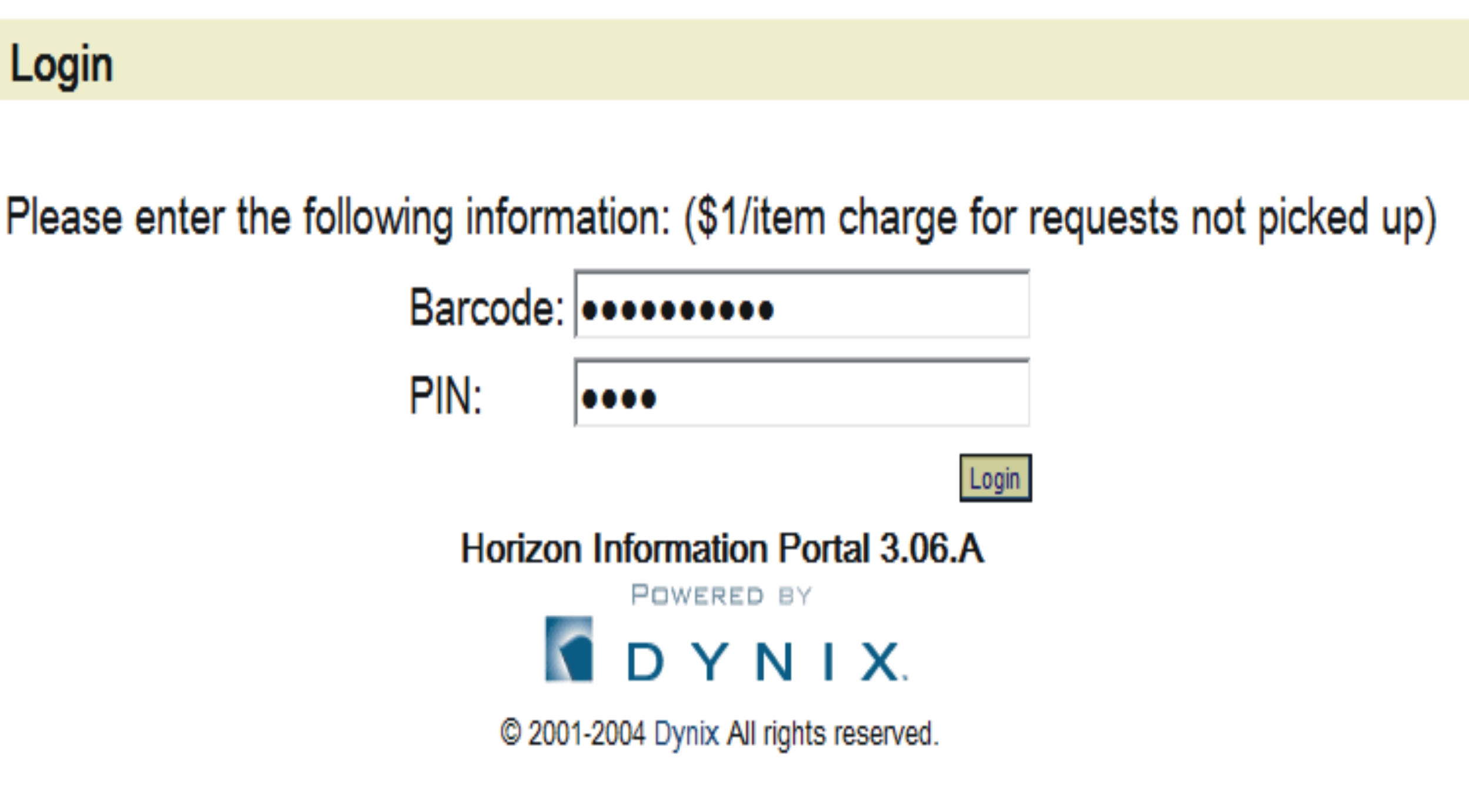 Library Card Number