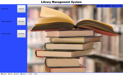 Library Management System Logo