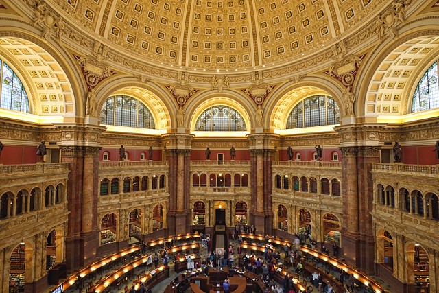 Library Of Congress Main Reading Room