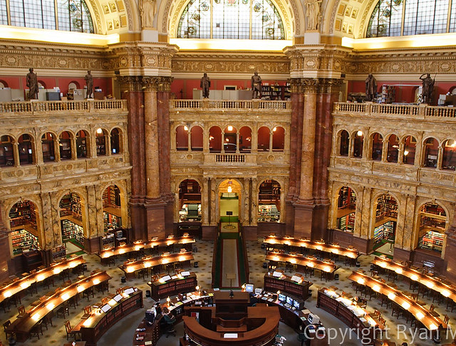 Library Of Congress Main Reading Room