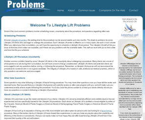 Lifestyle Lift Complaints 2011