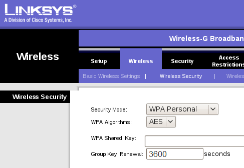 Linksys Router Setup Wrt54g V8