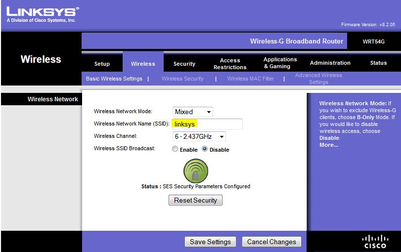 Linksys Router Wrt54g Ip Address