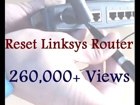 Linksys Router Wrt54g Password Reset