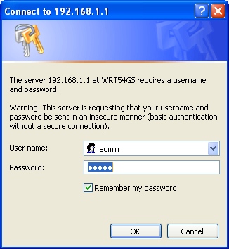 Linksys Router Wrt54g Password Setup