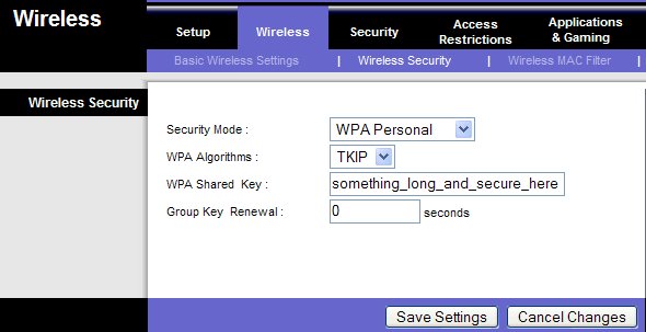 Linksys Wrt54g Setup