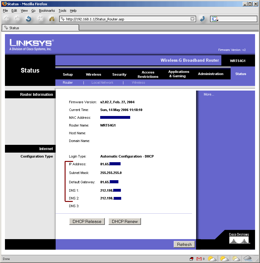 Linksys Wrt54g Setup Software