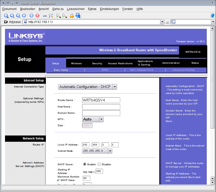 Linksys Wrt54g Setup Software