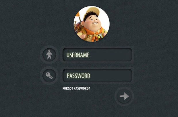 Login Form Design Psd Free Download