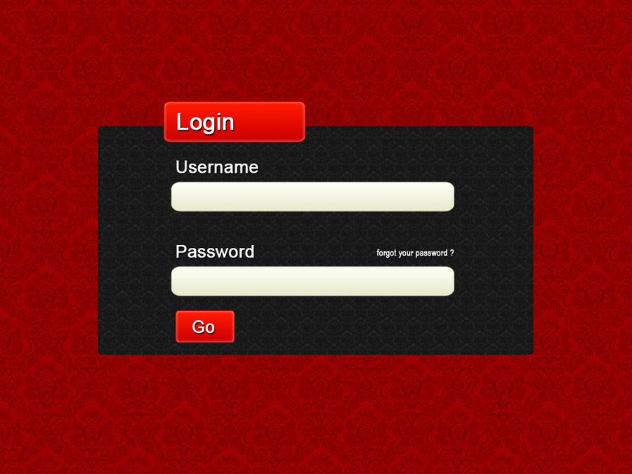 Login Page Design