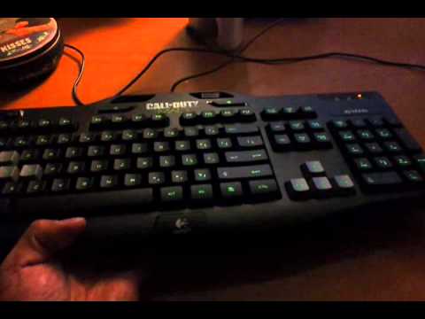 Logitech Gaming Keyboard G105 Call Of Duty