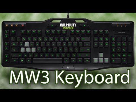 Logitech Gaming Keyboard G105 Call Of Duty Mw3 Edition Mechanical