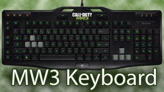 Logitech Gaming Keyboard G105 Call Of Duty Mw3 Edition Mechanical