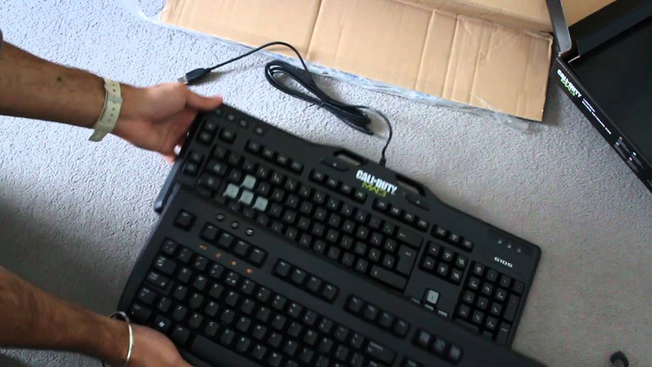 Logitech Gaming Keyboard G105 Call Of Duty Mw3 Edition Review