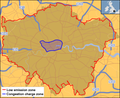 London England City Map