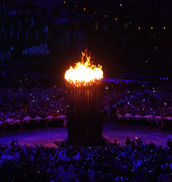 London Olympics 2012 Torch Lighting