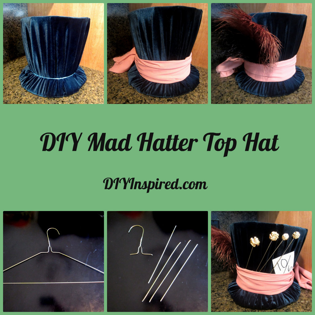 Mad Hatter Top Hat Template