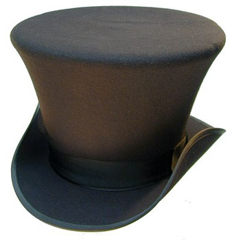 Mad Hatter Top Hat Template