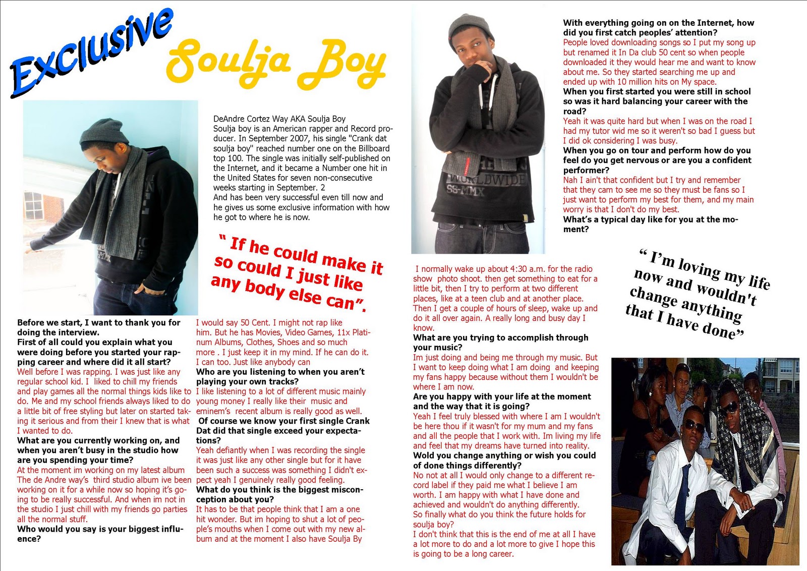 Magazine Article Layout