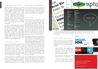 Magazine Article Layout Design