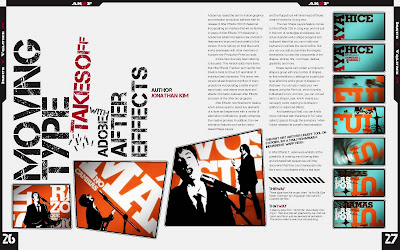 Magazine Contents Page Design