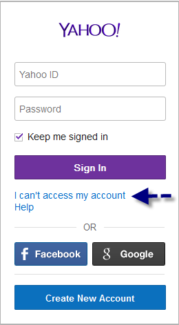 Mail.yahoo.com Forgot Password