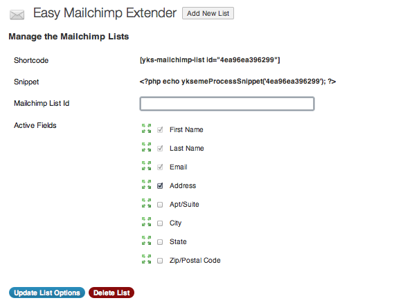 Mailchimp Signup Form Examples