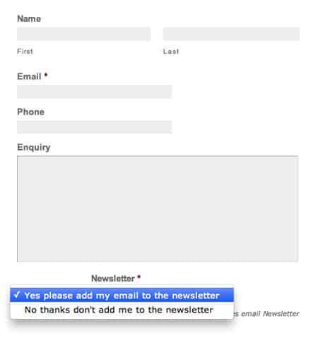 Mailchimp Signup Form Wordpress