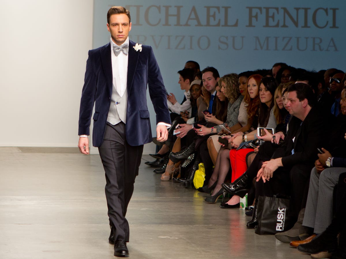 Male Fashion Models Runway