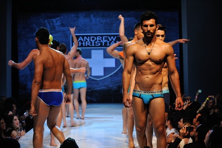 Male Fashion Models Runway