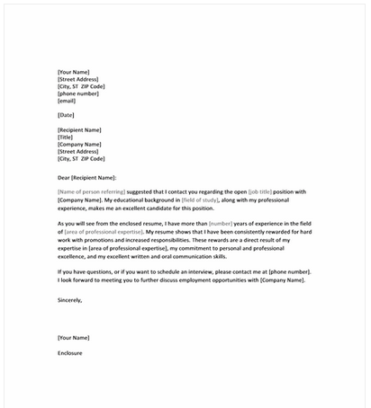 Management Consulting Cover Letters