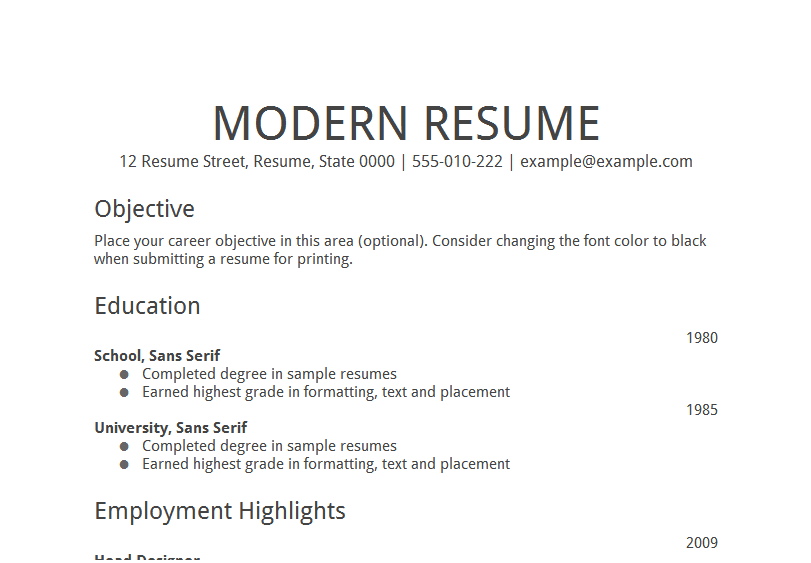 Management Consulting Resume Summary