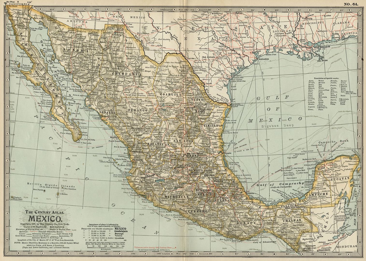 Map Of Mexico States And Cities