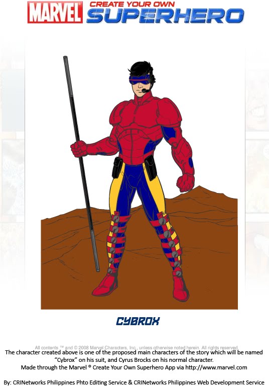 Marvel Create Your Own Superhero