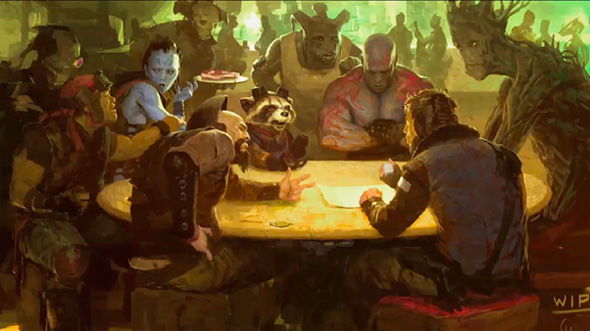 Marvel Guardians Of The Galaxy Concept Art