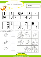 Maths Homework Sheets Year 1