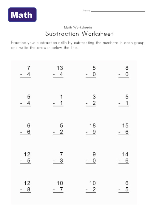 Maths Homework Sheets Year 1