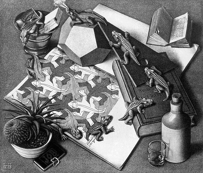 Mc Escher Drawings