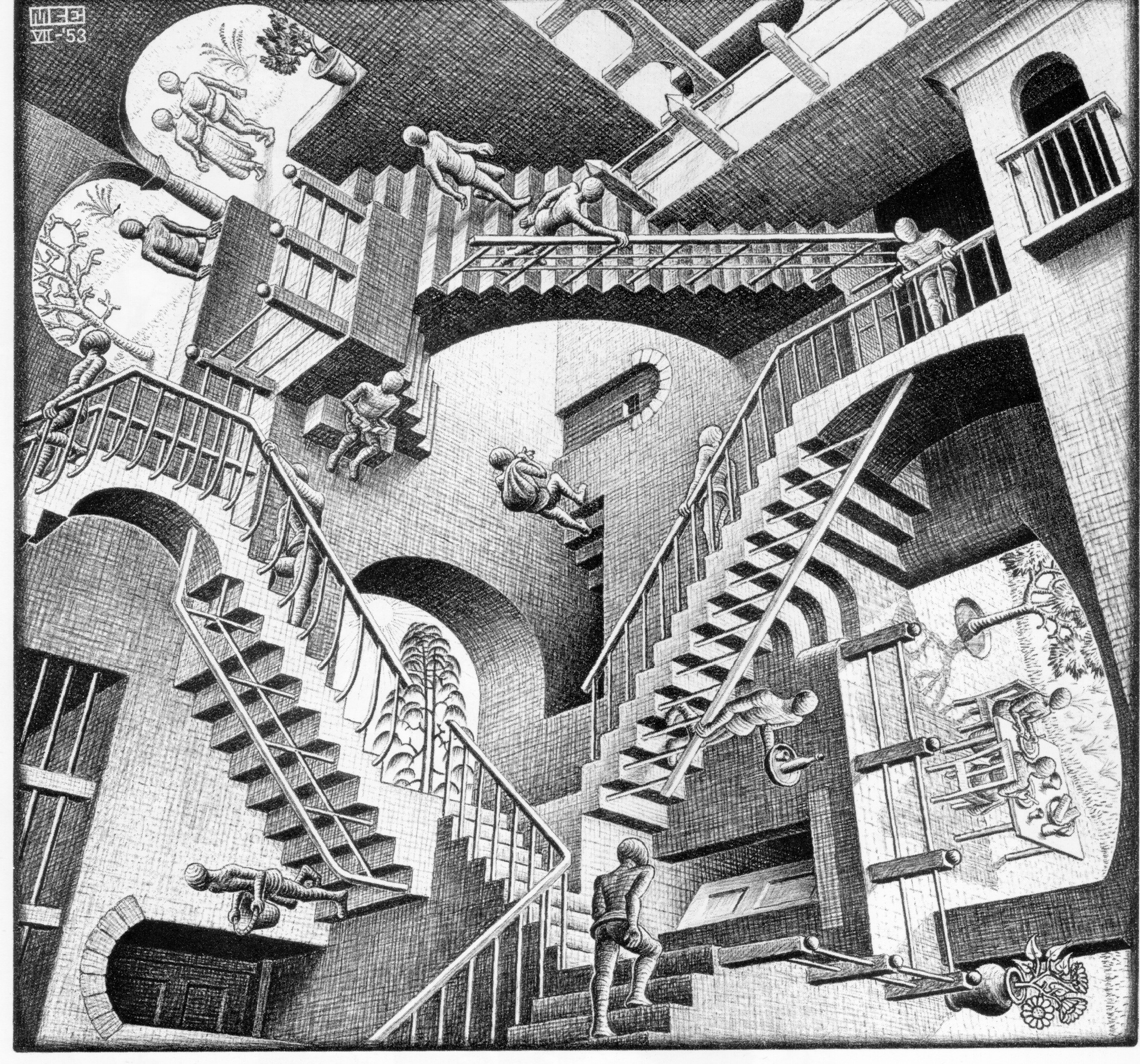 Mc Escher Eye Meaning