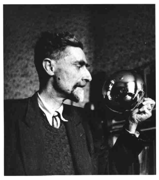 Mc Escher Eye Mezzotint