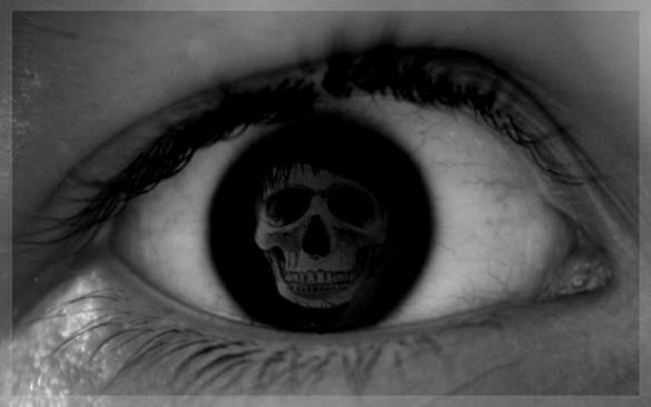 Mc Escher Eye Skull