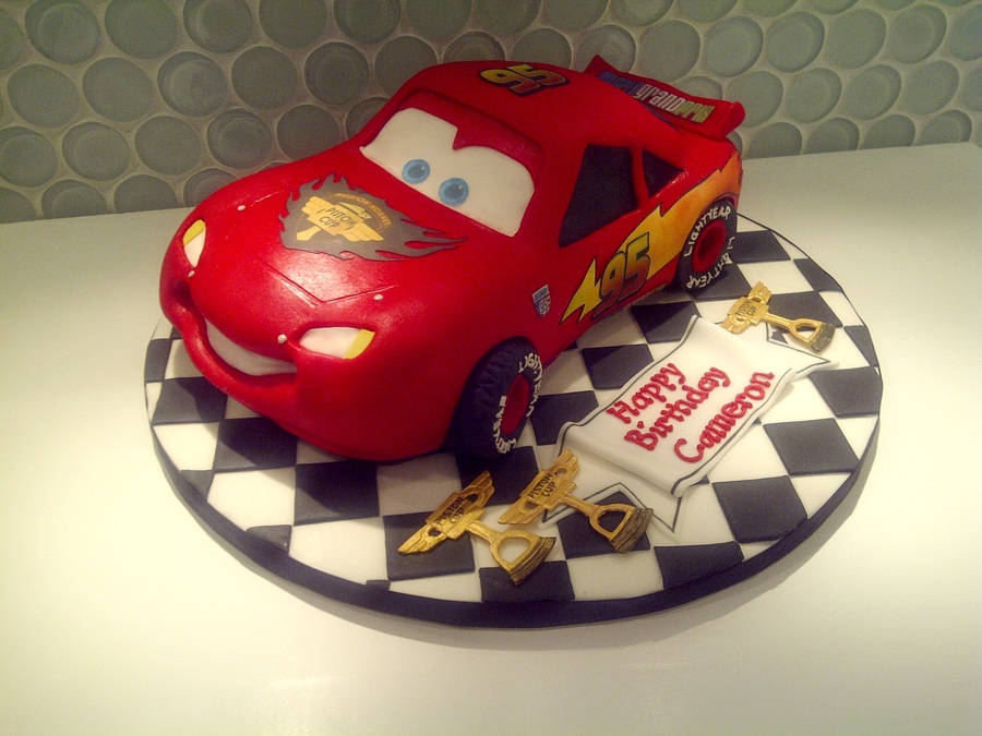 Mcqueen Cars Cake Ideas