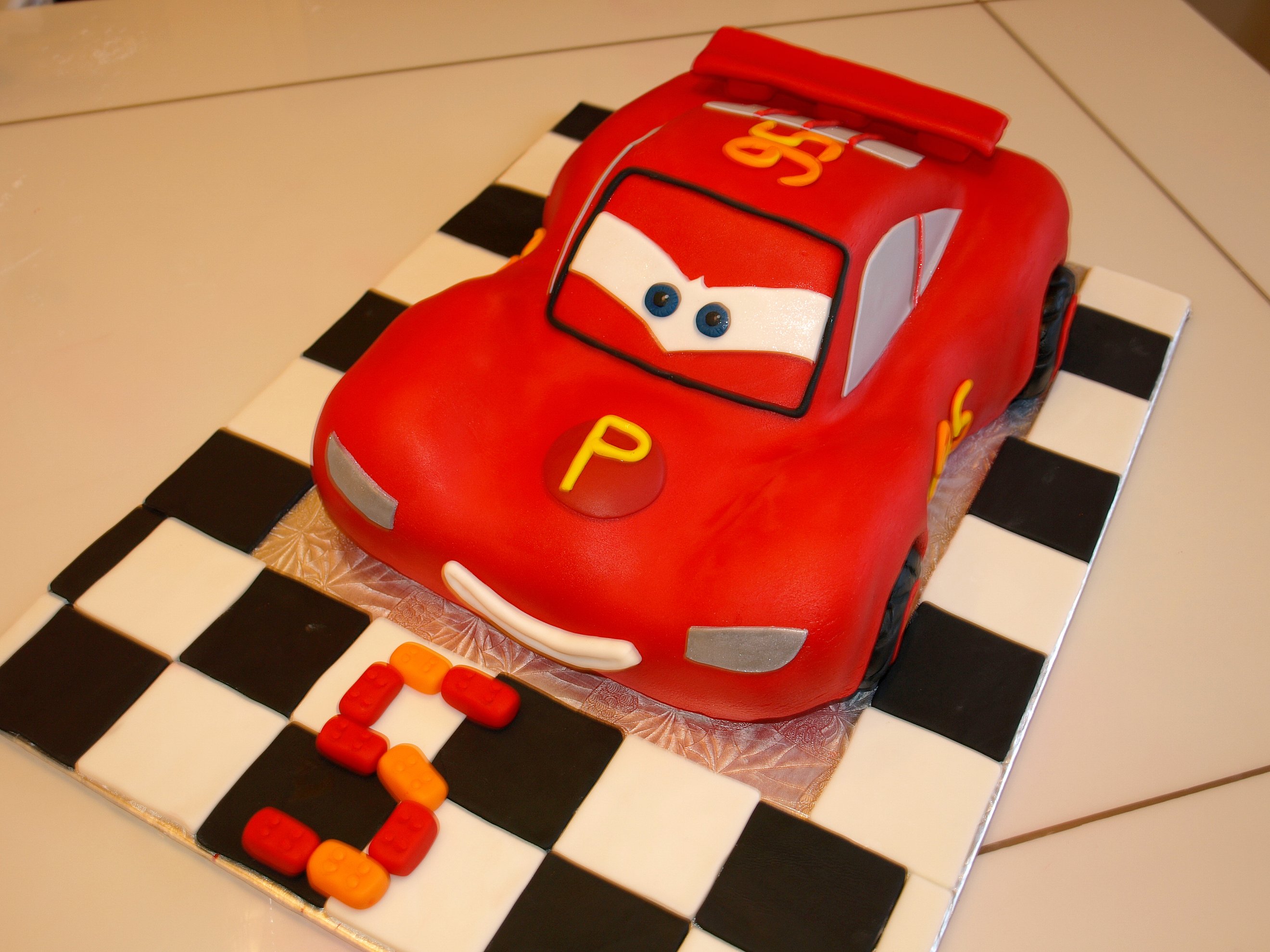 Mcqueen Cars Cake Ideas